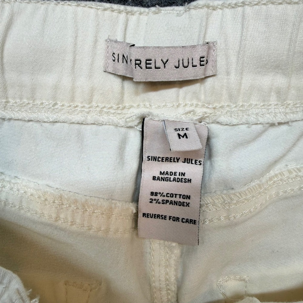 Sincerely Jules High Rise Lounge Pants Womens Medium Boho Beach‎ Travel Stretch - Picture 3 of 9
